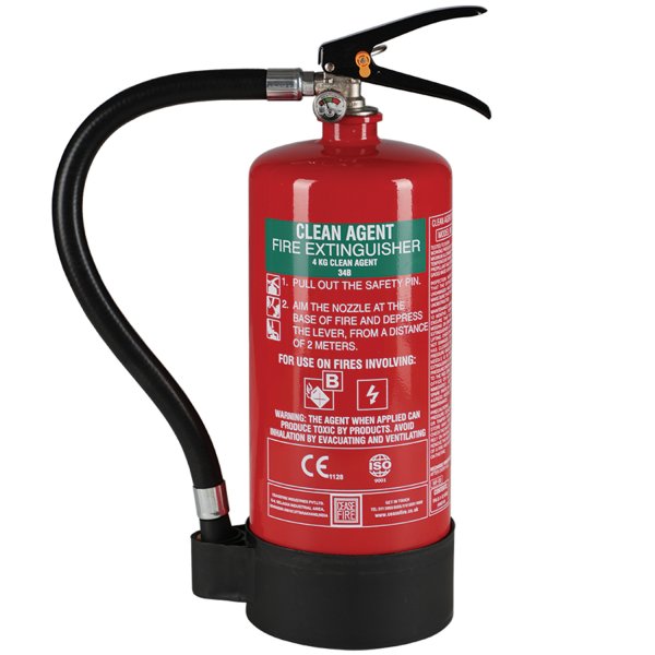 4kg Clean Gas Fire Extinguisher