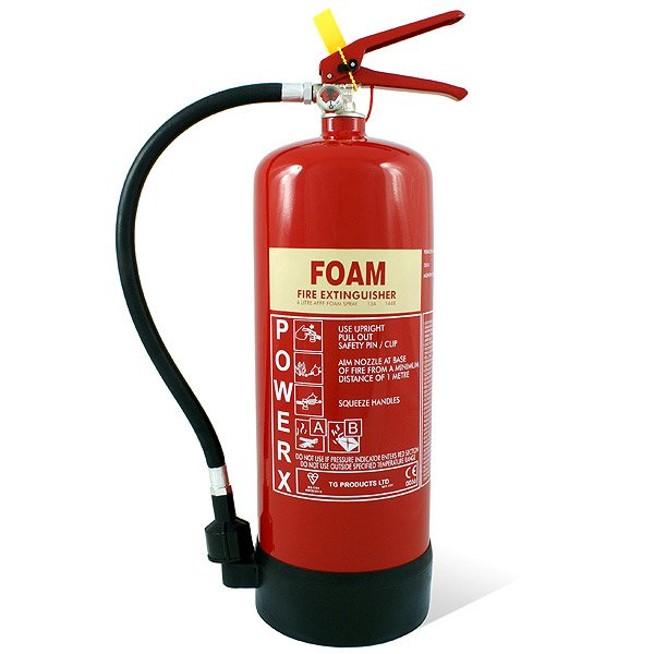 6 Litre Foam Fire Extinguisher