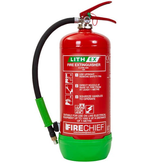 6 Litre Lith-Ex Fire Extinguisher