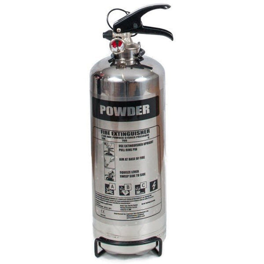 2kg Powder Chrome Extinguisher